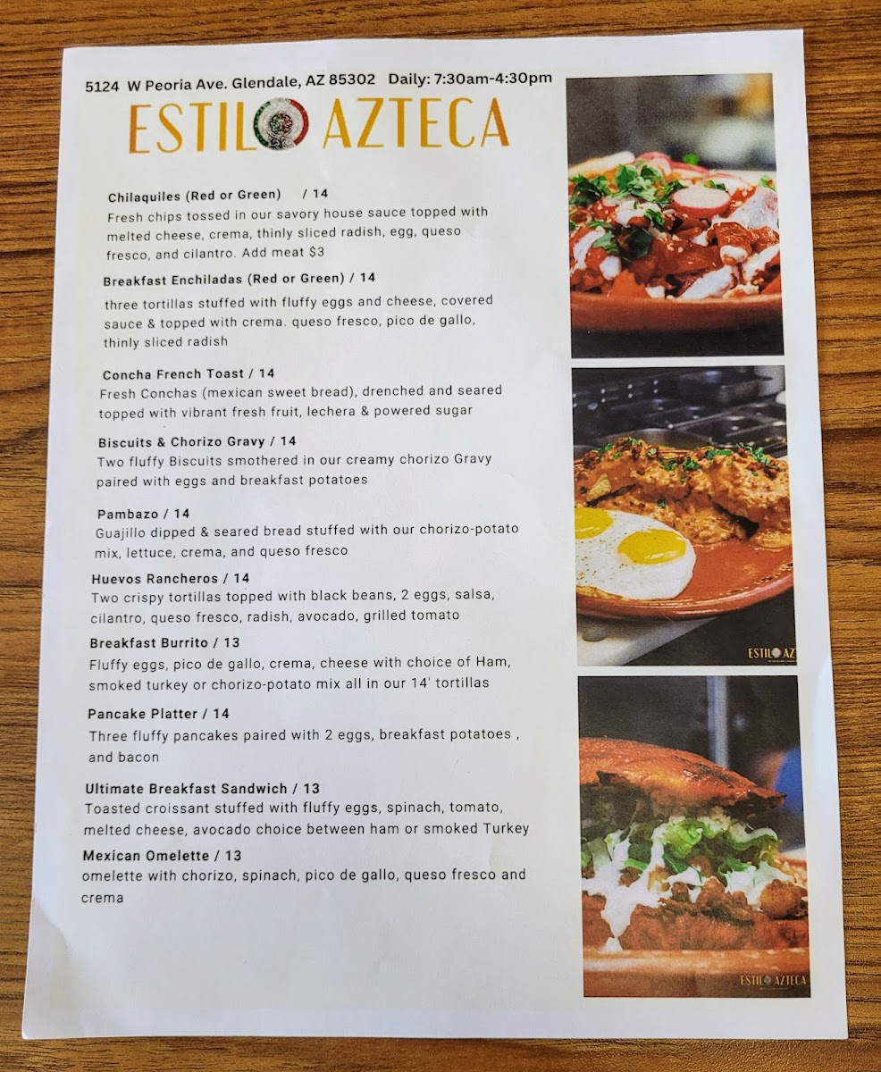 Menu Estilo Azteca-6